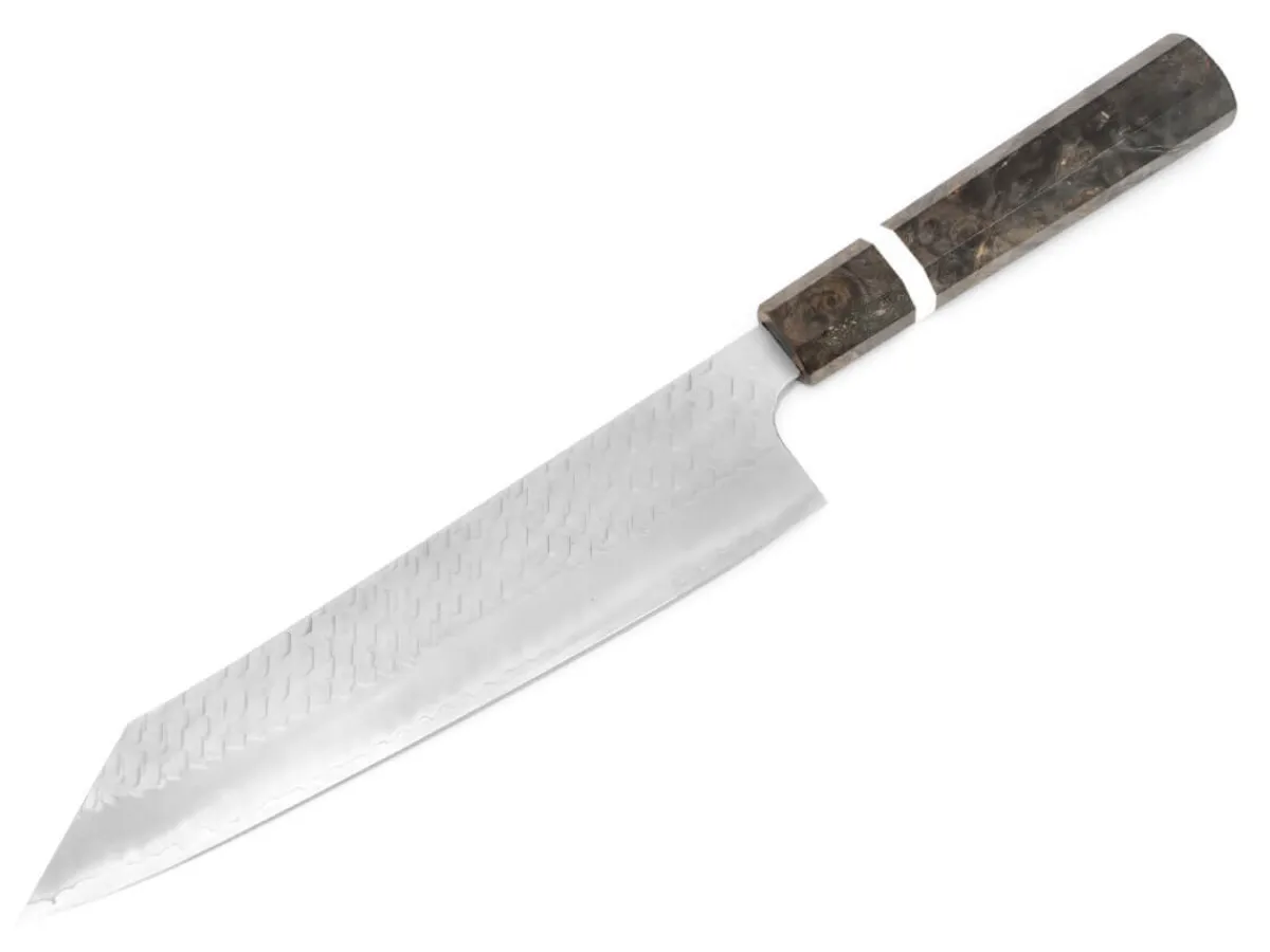 ORYOKI Chefmesser SPG2 Migaki Tsuchime Kiritsuke Gyuto 240, Birke* Gyuto Messer