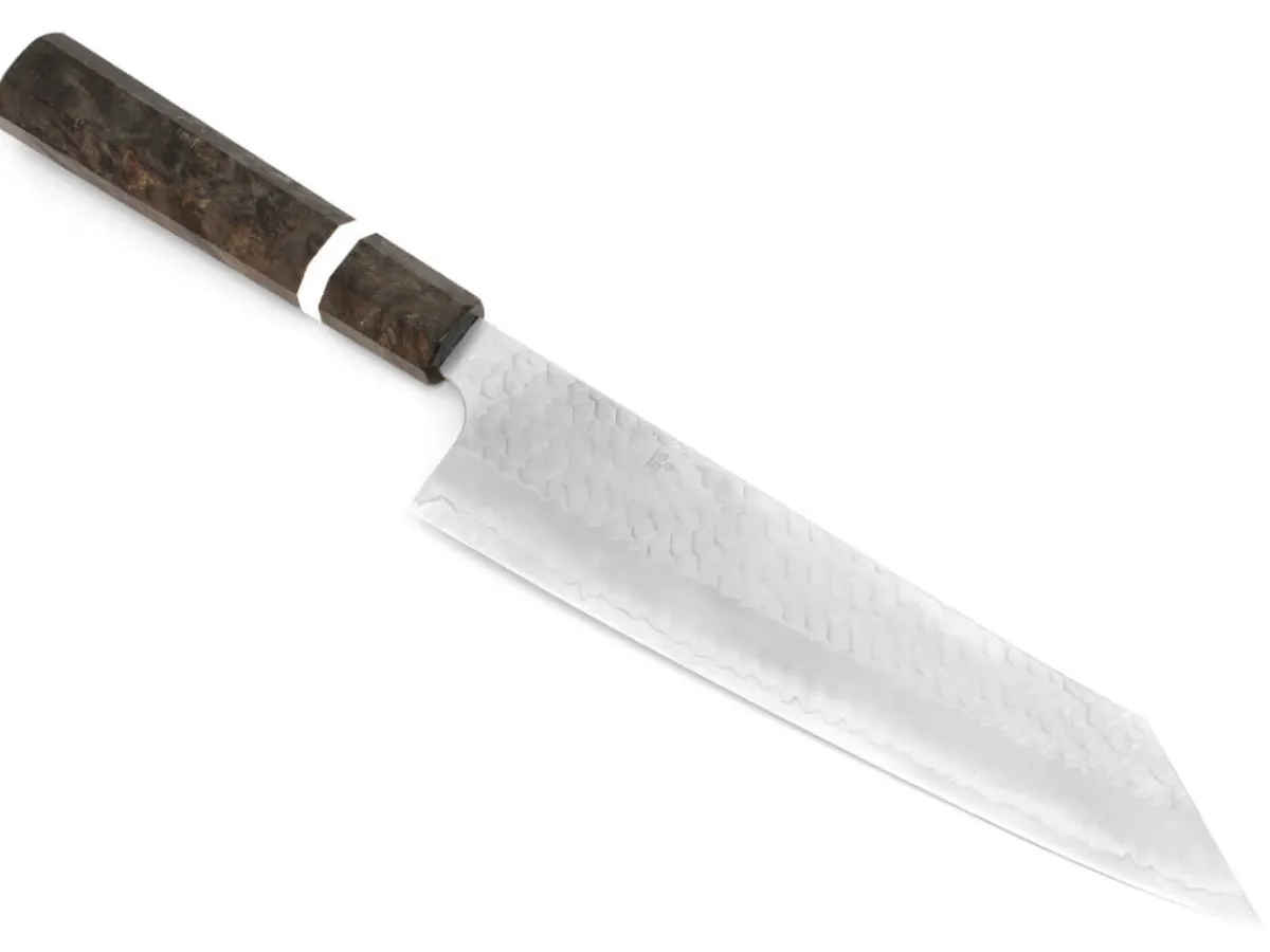 ORYOKI Chefmesser SPG2 Migaki Tsuchime Kiritsuke Gyuto 240, Birke* Gyuto Messer