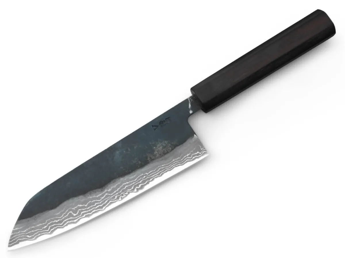 ORYOKI Damast Messer SUMINAGASHI Santoku, 11 Lagen* Santokumesser | Damastmesser