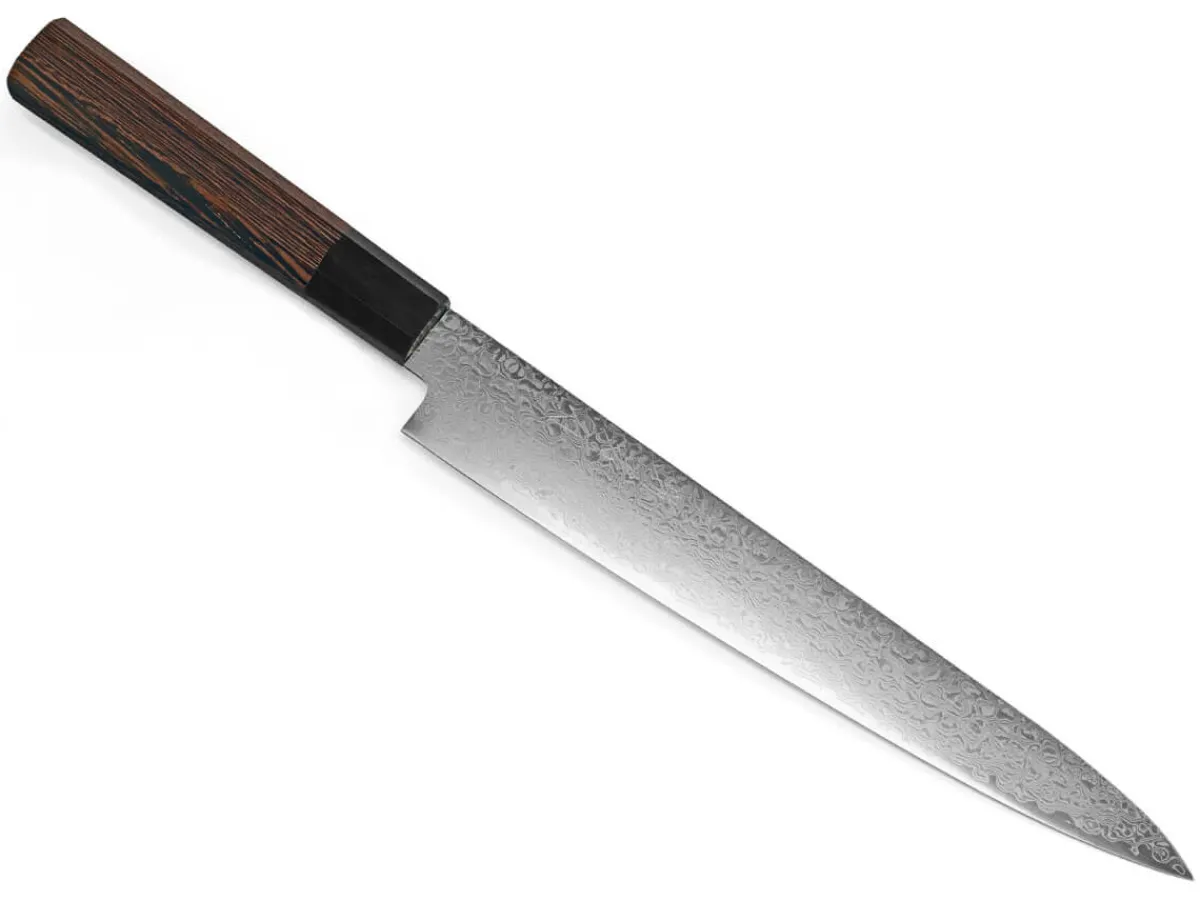 ORYOKI Damastmesser Ginga Sujihiki 240, ZA-18* Sashimi Messer | Damastmesser