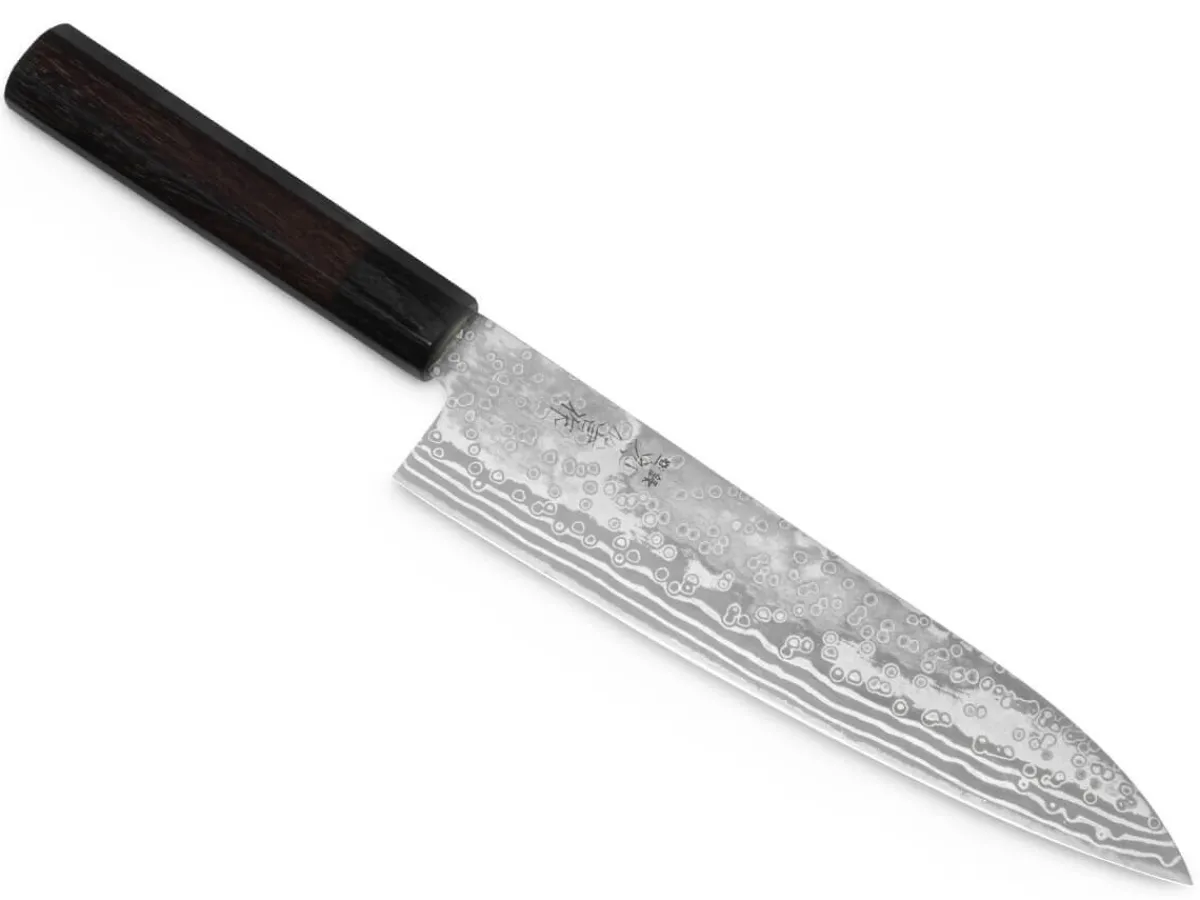 ORYOKI Damastmesser Kyusakichi Gyutou, ZDP189* Gyuto Messer | Damastmesser