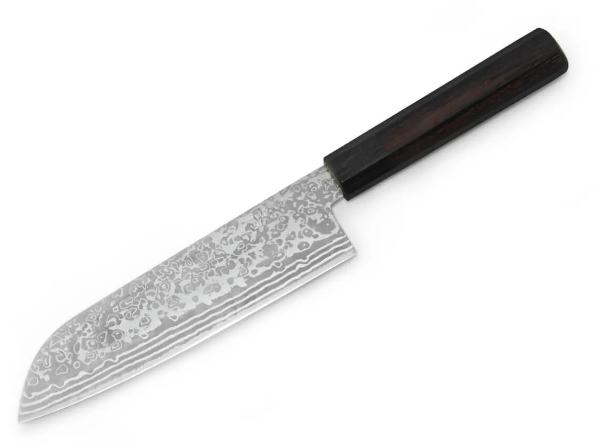 ORYOKI Damastmesser Kyusakichi Santoku, ZDP189* Santokumesser | Damastmesser