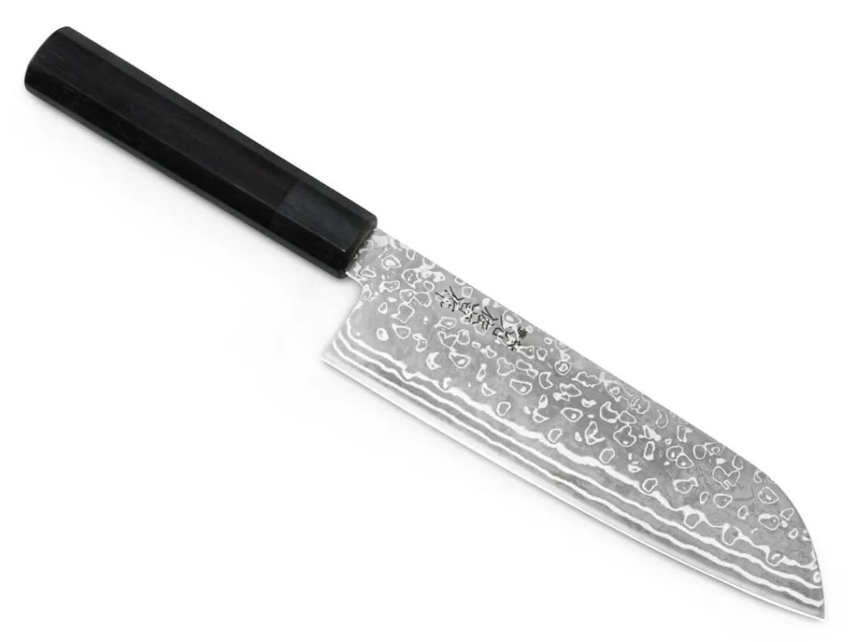 ORYOKI Damastmesser Kyusakichi Santoku, ZDP189* Santokumesser | Damastmesser