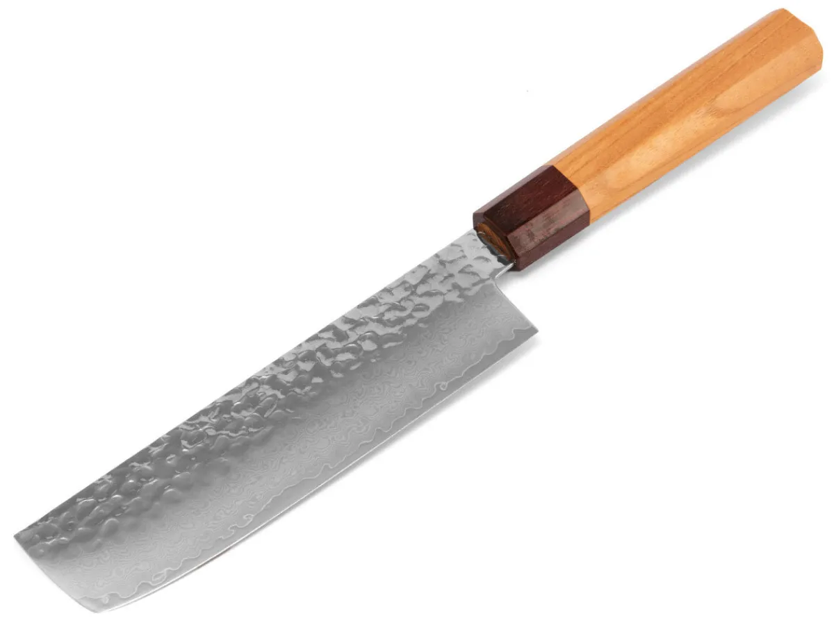 ORYOKI Damastmesser Nakiri 160, VG-10, Hammerschlag* Nakiri Messer | Damastmesser