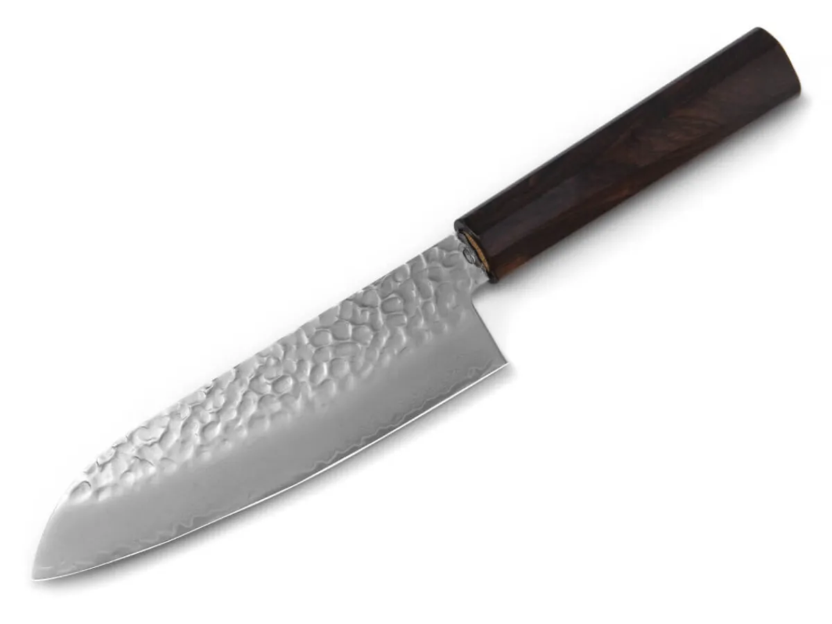 ORYOKI Damastmesser Santoku 170, 33 Lagen, Ebony* Santokumesser | Damastmesser