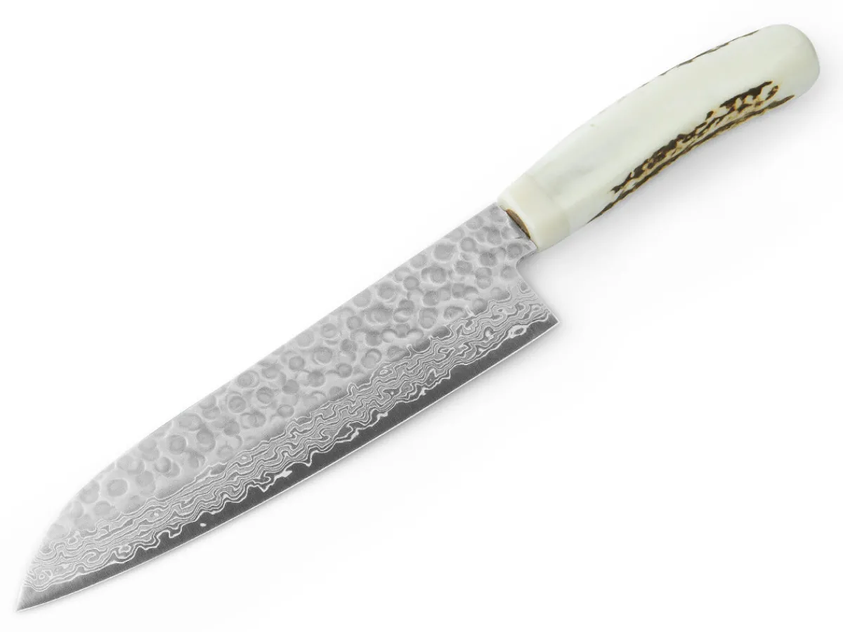 ORYOKI Damastmesser Santoku 180, Kadzuno-gara* Santokumesser | Damastmesser