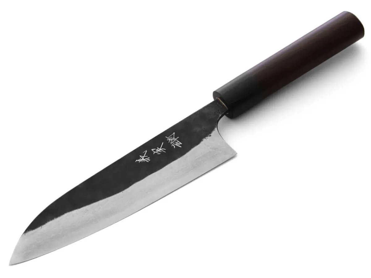 ORYOKI Damastmesser Santoku 165 Kuroshiage Nami, 12 Lagen* Santokumesser | Damastmesser