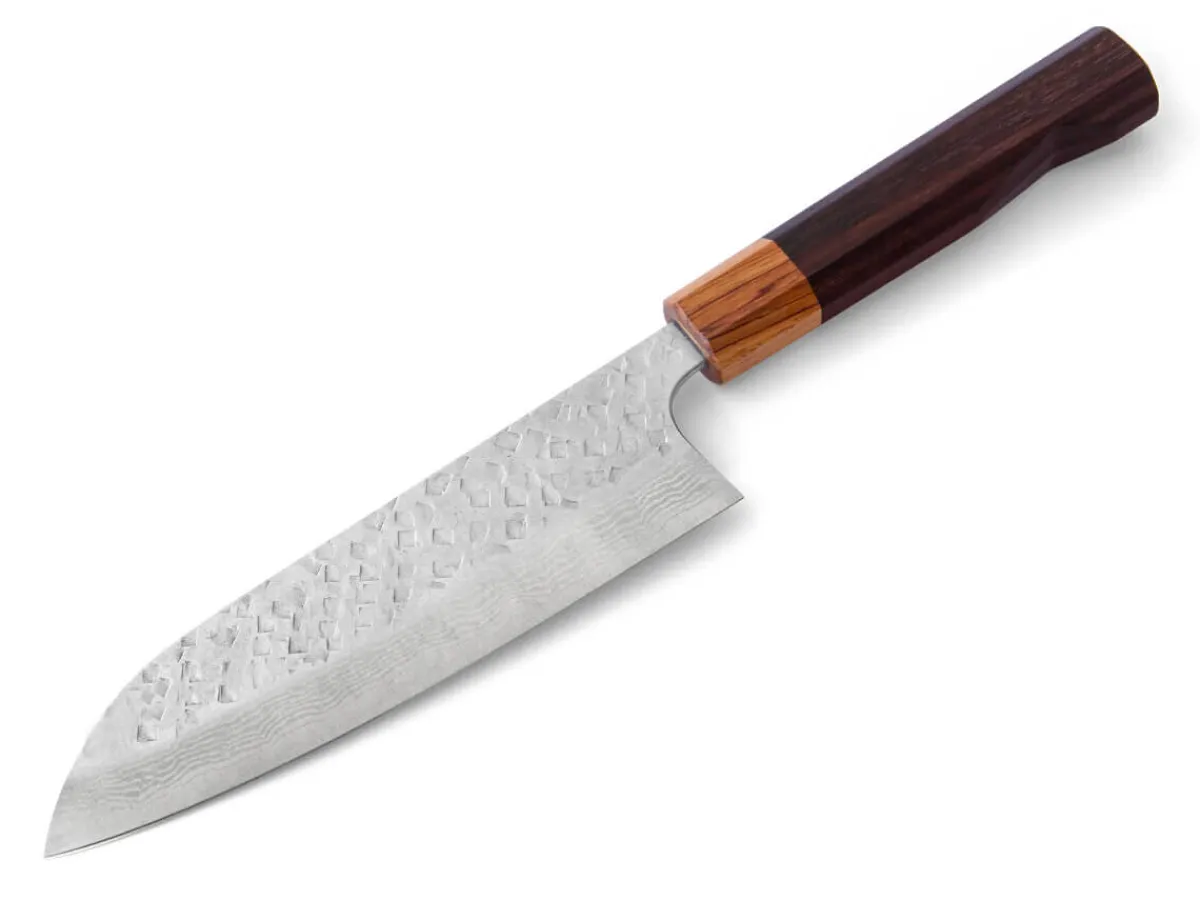 ORYOKI Damastmesser Santoku 165 Rose Ebony, 35 Lagen* Santokumesser | Damastmesser