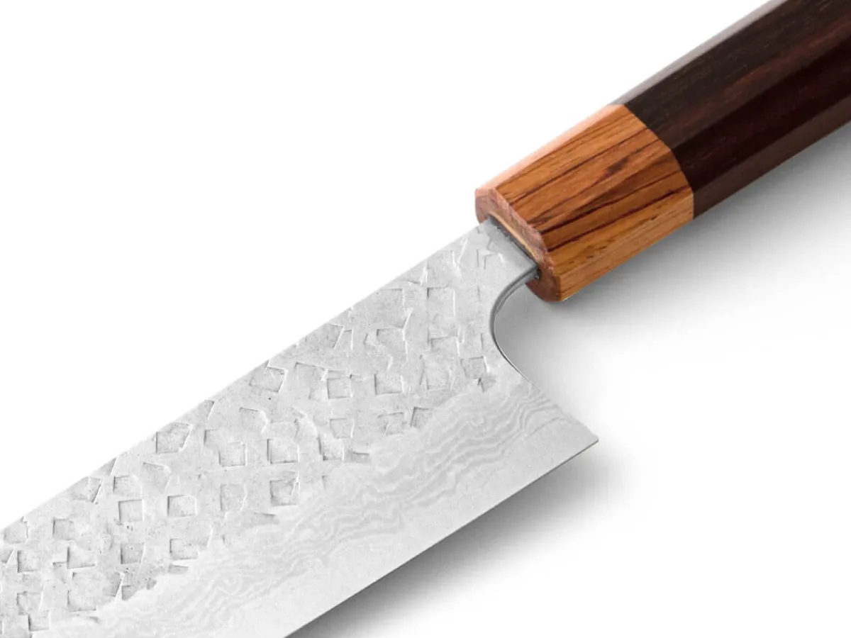 ORYOKI Damastmesser Santoku 165 Rose Ebony, 35 Lagen* Santokumesser | Damastmesser