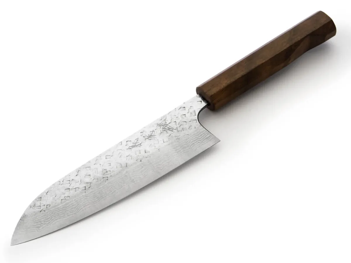 ORYOKI Damastmesser Santoku 165 White Ebony, 35 Lagen* Santokumesser | Damastmesser