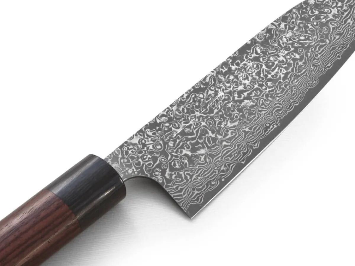 ORYOKI Damastmesser Santoku 165, Yoshimi Kato Kurosome, 30 Lagen* Santokumesser | Damastmesser