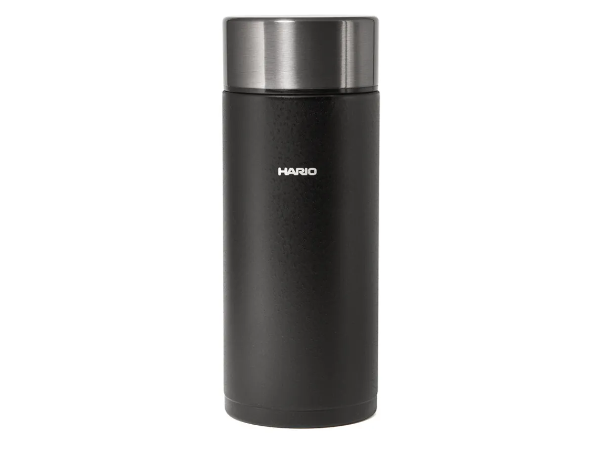 ORYOKI Edelstahl Thermosflasche HARIO, 350ml, schwarz* Japanische Teekannen