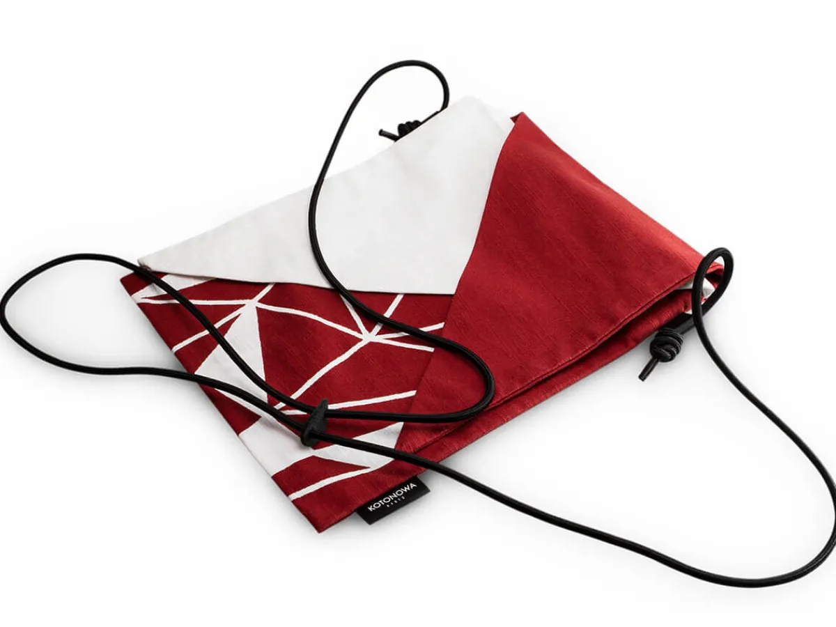 ORYOKI Furoshiki Tasche Sacoshe Origami, rot* Furoshiki