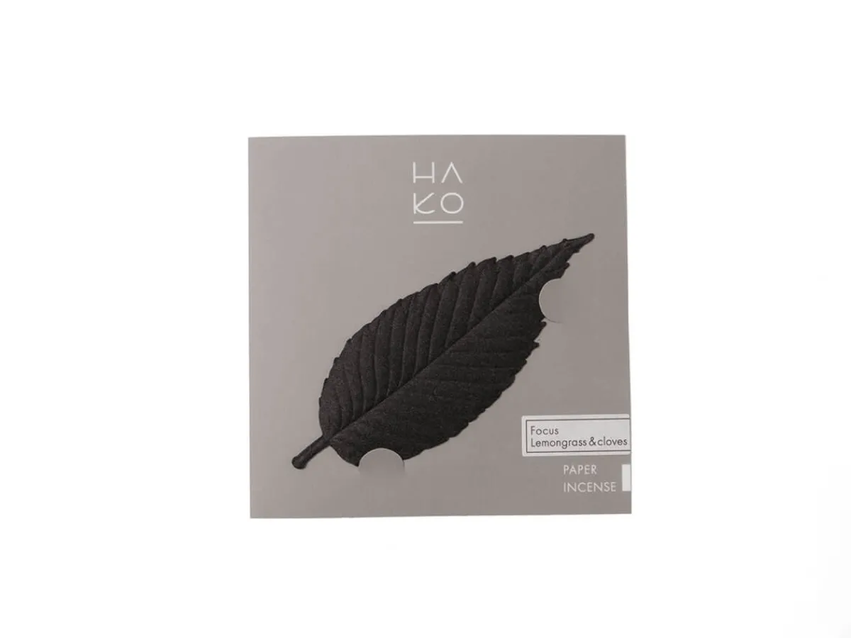 ORYOKI HA KO Paper Incense Black Fokus, 1 Blatt* HA KO Paper Incense