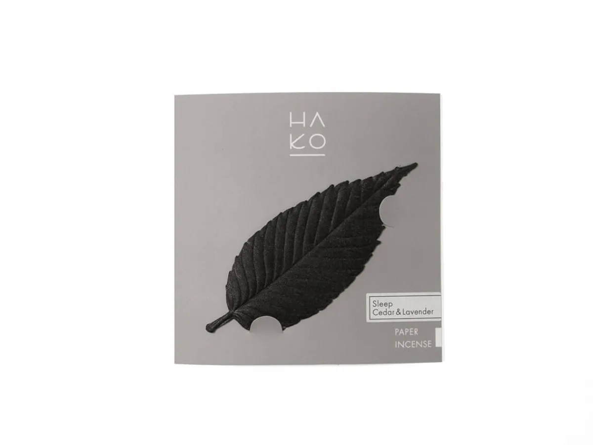 ORYOKI HA KO Paper Incense Black Sleep, 1 Blatt* HA KO Paper Incense