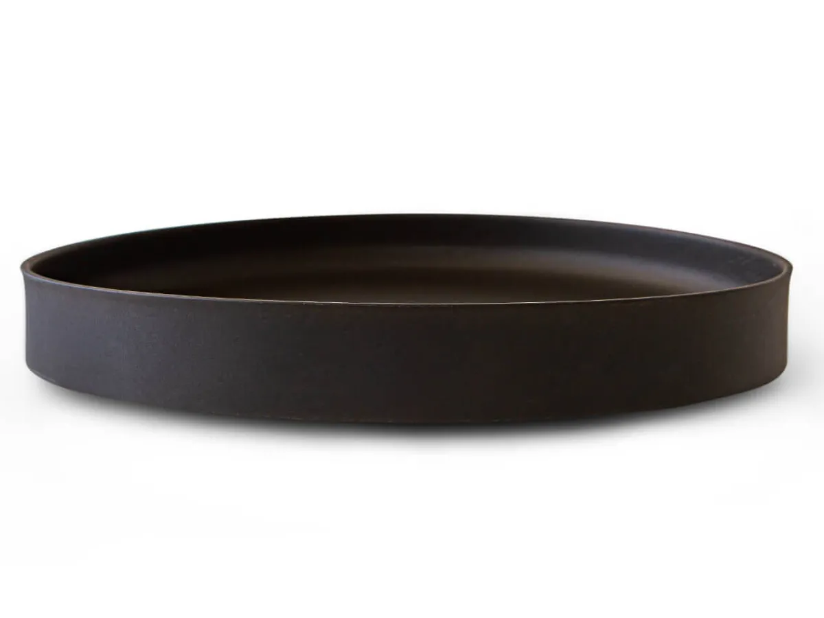 ORYOKI Holztablett Sen, Ø 30 cm, schwarz* Lacquerware | Teegeschirr