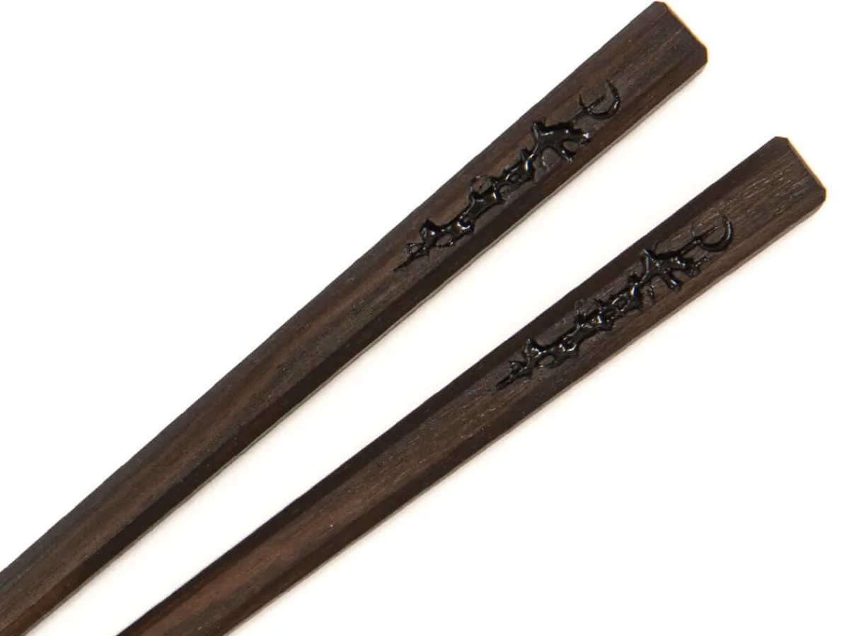 ORYOKI Japanische Essstäbchen MOON Ebony, 240 mm* Essstäbchen