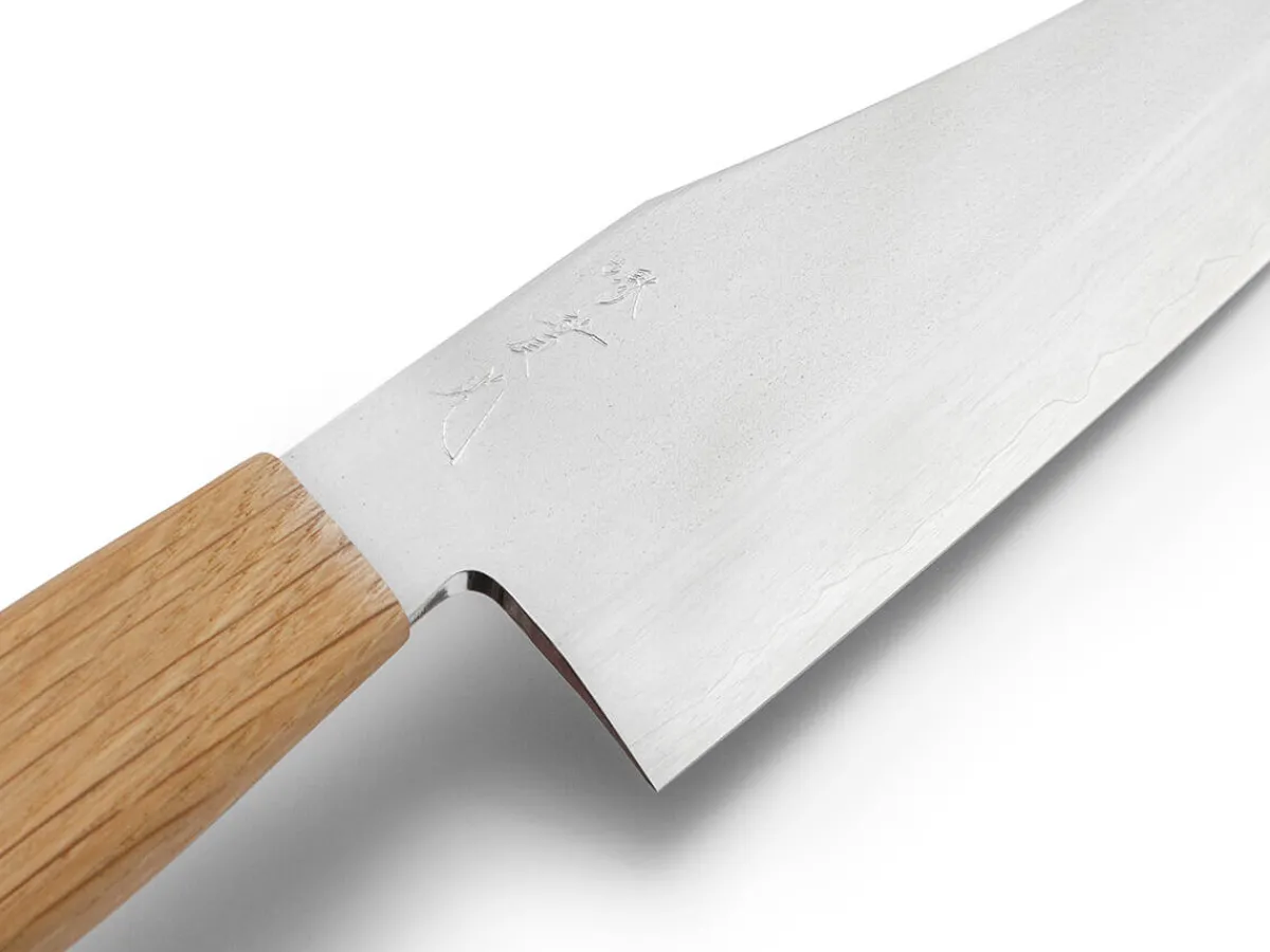 ORYOKI JIKKO Kuin oku shiro Santoku 180* Santokumesser