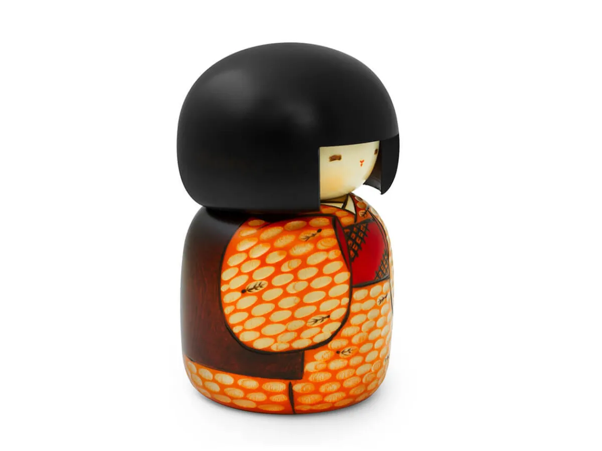 ORYOKI Kokeshi: Dekofigur Aki no hi (M) Autumn Day* Kokeshi