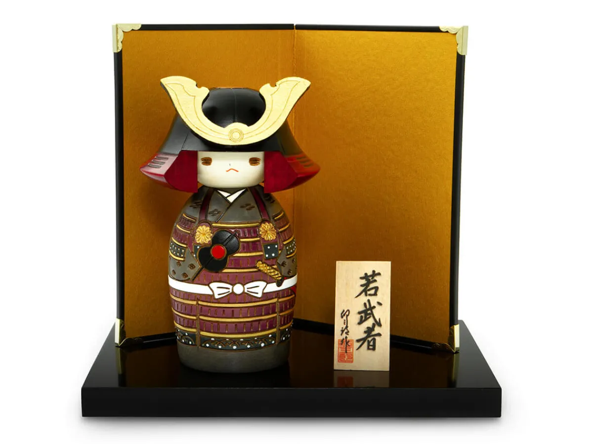 ORYOKI Kokeshi: Dekofigur Wakamusya* Kokeshi