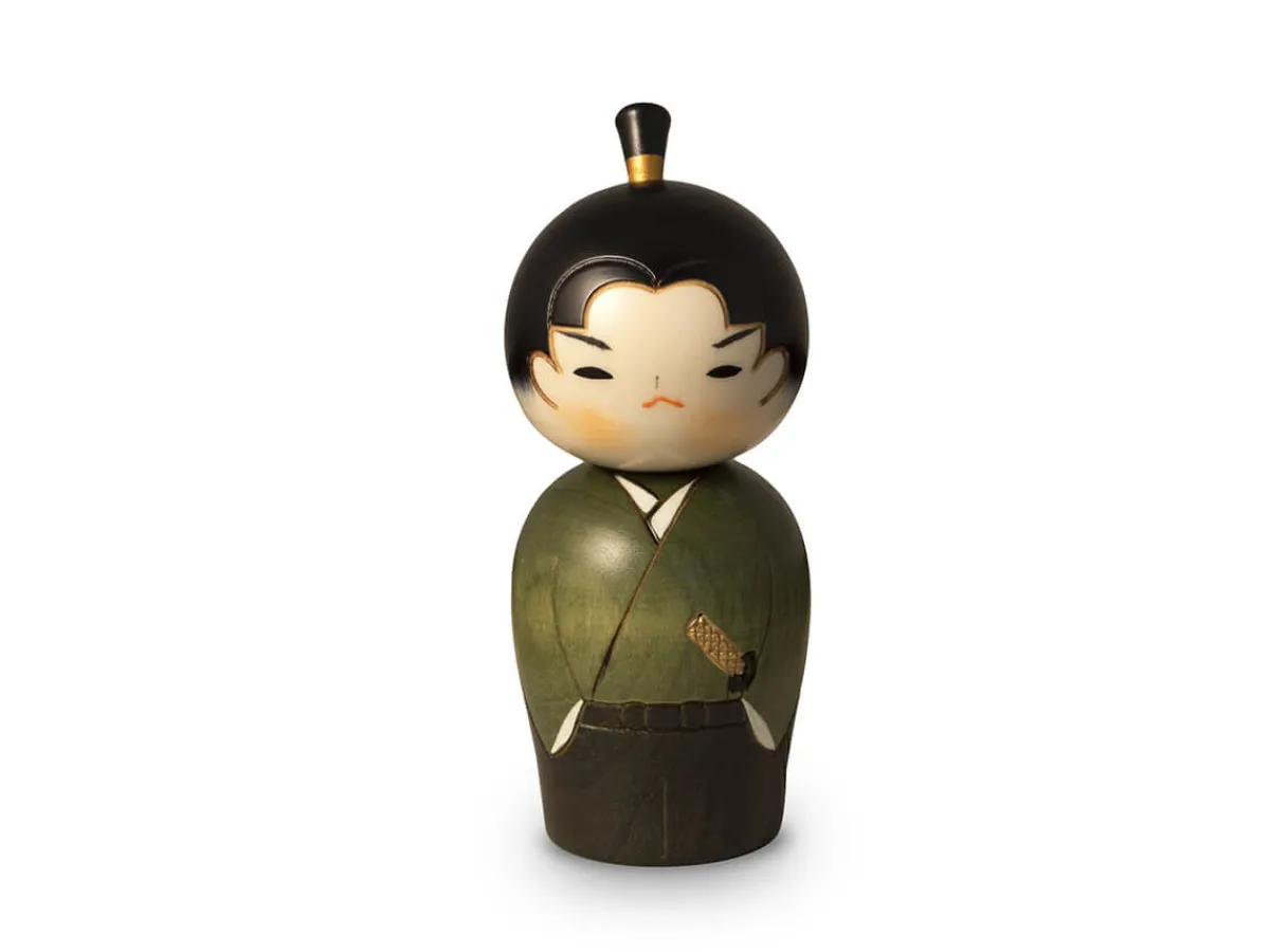 ORYOKI Kokeshi: Dekofigur Wakasamurai* Kokeshi