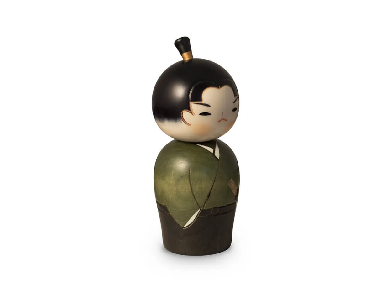 ORYOKI Kokeshi: Dekofigur Wakasamurai* Kokeshi