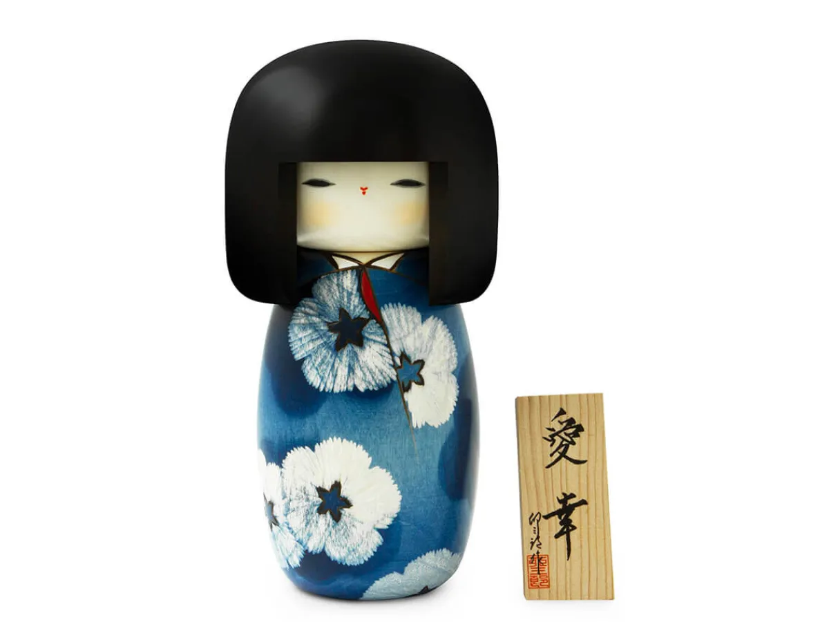 ORYOKI Kokeshi: Holzfigur Aiko* Kokeshi