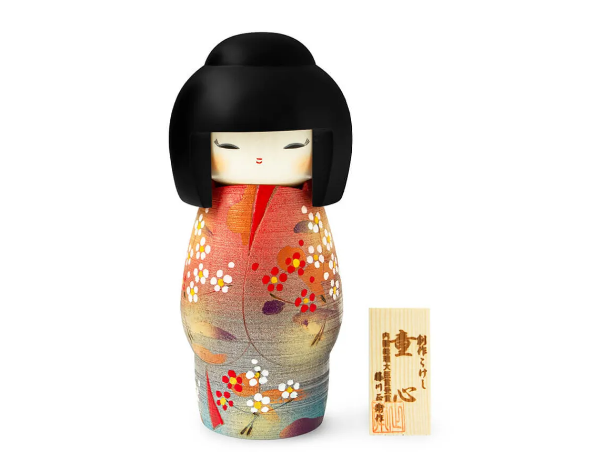 ORYOKI Kokeshi: Holzfigur Doshin* Kokeshi