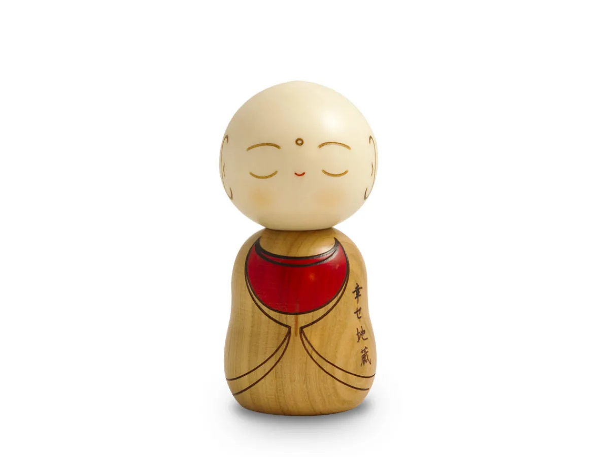 ORYOKI Kokeshi: Holzfigur Mönch* Kokeshi