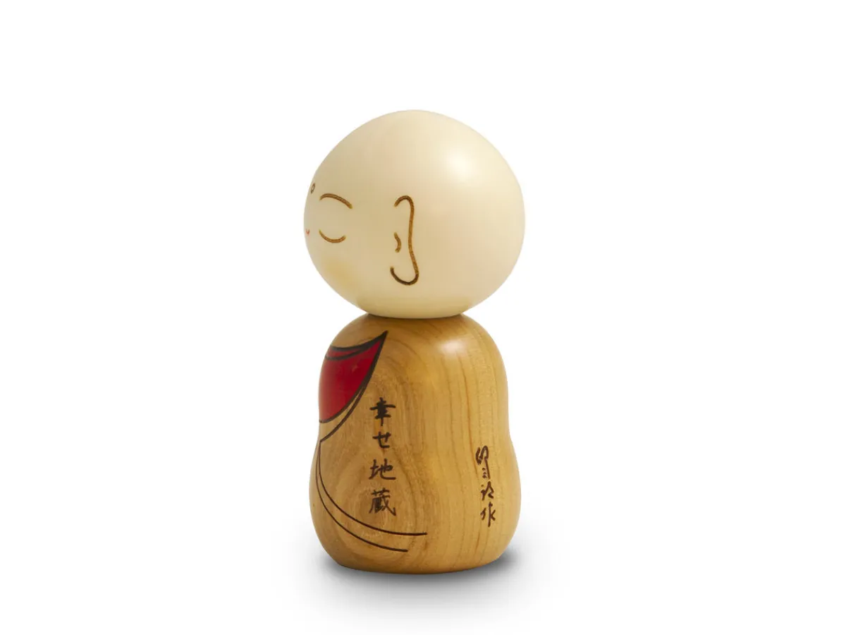 ORYOKI Kokeshi: Holzfigur Mönch* Kokeshi