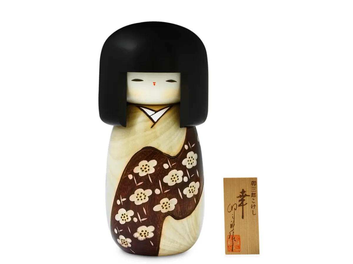 ORYOKI Kokeshi: Holzfigur Sachi* Kokeshi