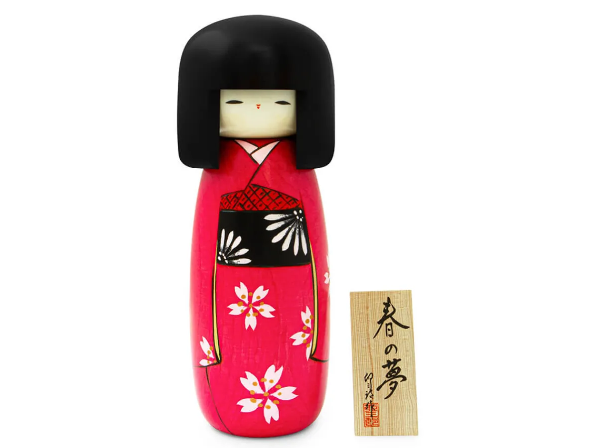 ORYOKI Kokeshi: Holzpuppe Haru no yume* Kokeshi