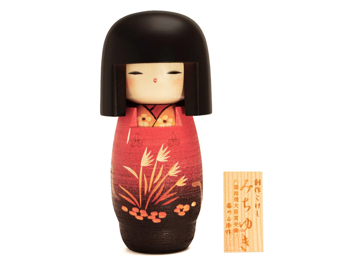 ORYOKI Kokeshi: Holzpuppe Michiyuki* Kokeshi