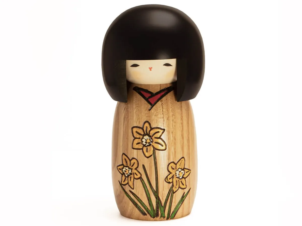 ORYOKI Kokeshi: Holzpuppe Suisen* Kokeshi