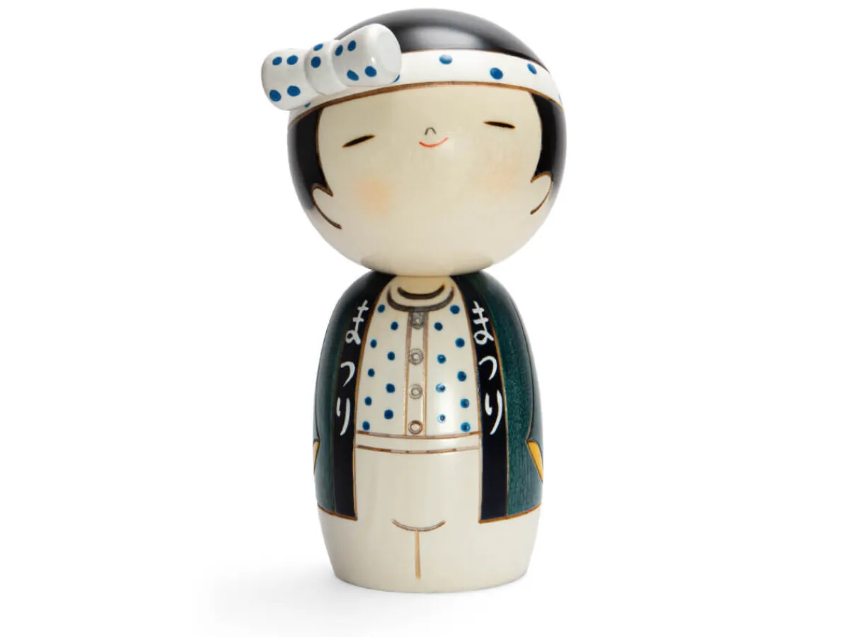 ORYOKI Kokeshi: Holzpuppe Wasshoi boy* Kokeshi