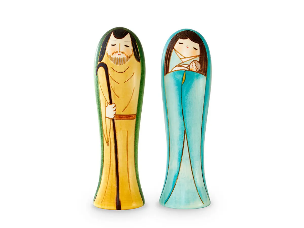 ORYOKI Kokeshi Maria und Josef* Kokeshi