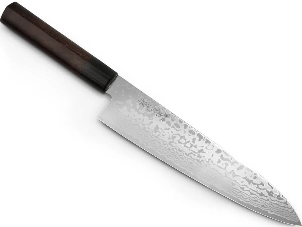 ORYOKI KYUSAKICHI ZA Damascus Gyutou 210, 69 Lagen* Gyuto Messer | Damastmesser