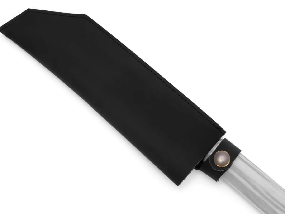 ORYOKI Messerhülle Bunka 185, Leder Vintage schwarz* Messer-Zubehör