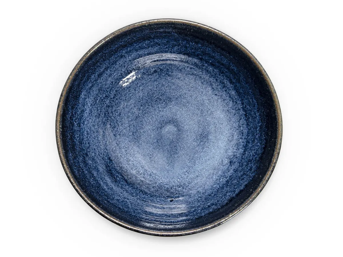 ORYOKI Ramen Bowl Donburi Blue, Ø 18,6 cm* Ramen-Schüsseln Und Schalen | Japanisches Porzellan