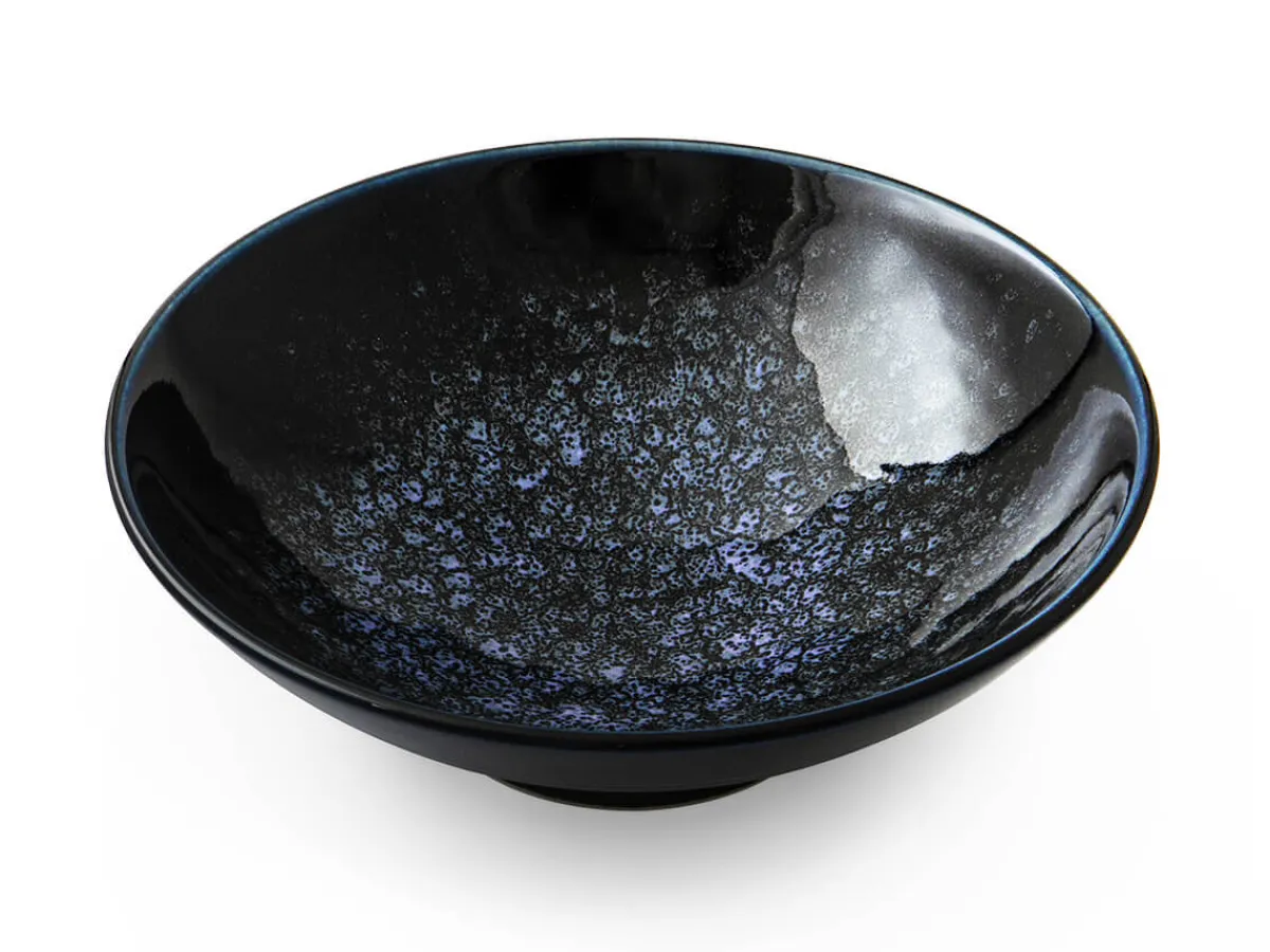 ORYOKI Ramen Schüssel Tsuya, blau, 24,5 cm* Japanisches Porzellan | Ramen-Schüsseln Und Schalen