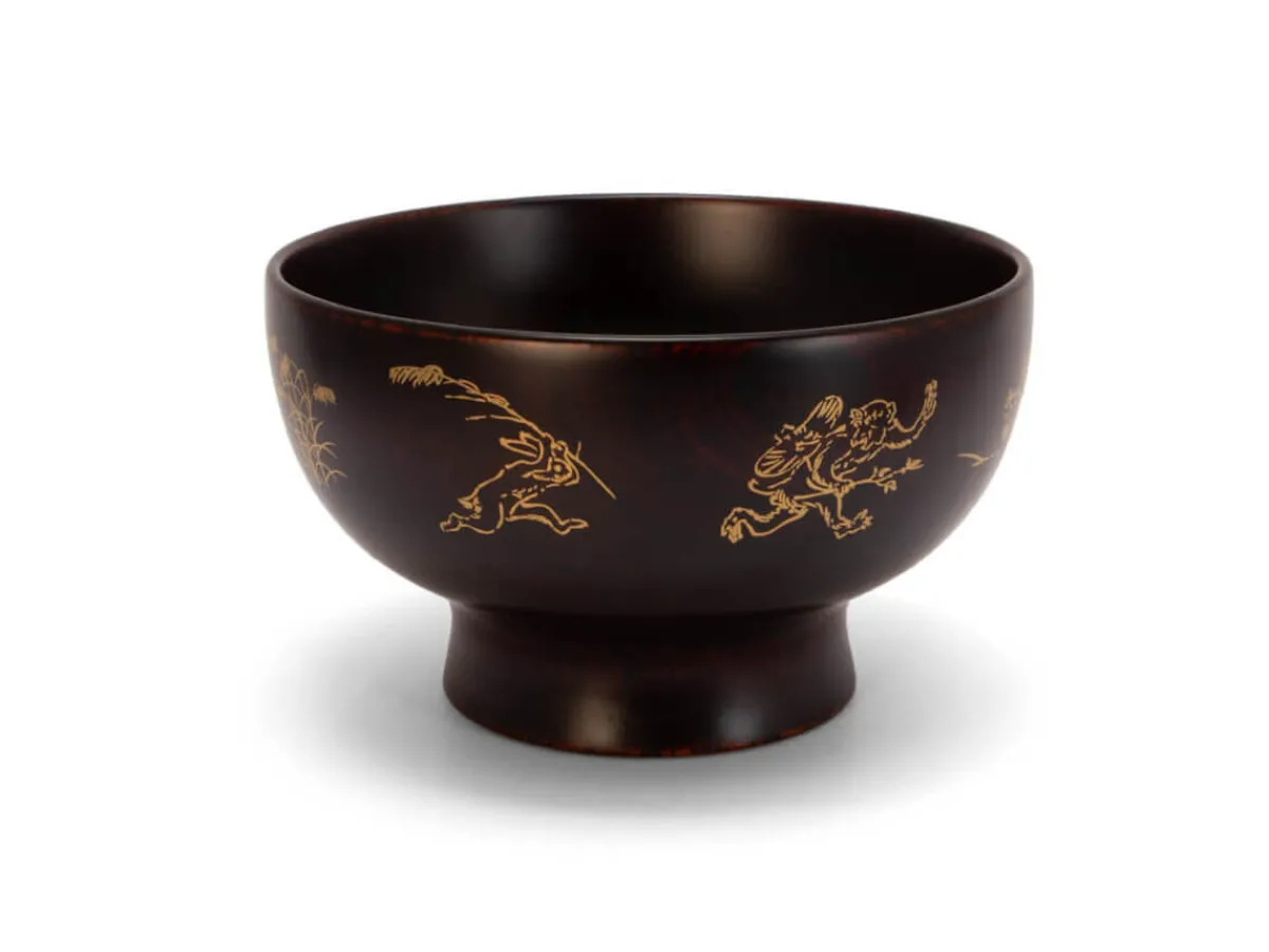 ORYOKI Reisschale Urushi Manga, 300 ml* Holzschalen | Lacquerware