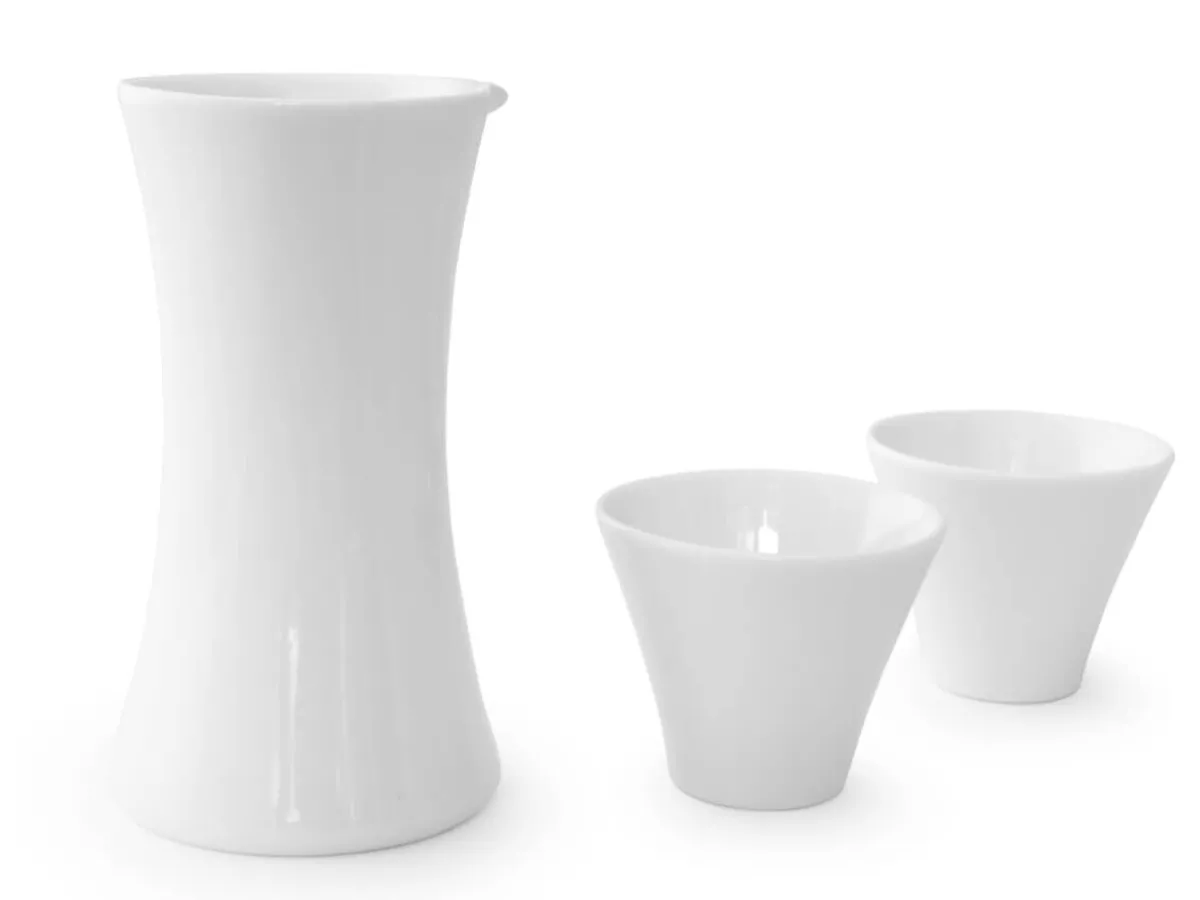 ORYOKI Sake Set Gen, Arita Porzellan, weiß* Sake