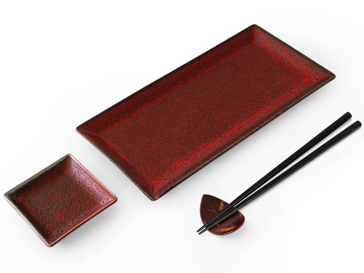 ORYOKI Sushi Set Shuin, rot* Sushi-Set