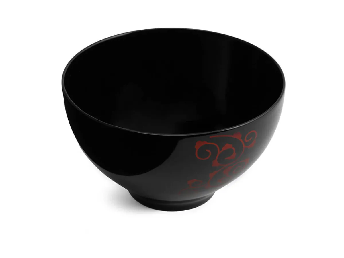 ORYOKI Urushi Raku wan Karakusa, 450 ml* Holzschalen | Lacquerware